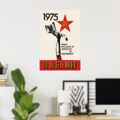 Jaren 70 Mozambique Bevrijdingspropagandaposter Poster (Thuiskantoor)