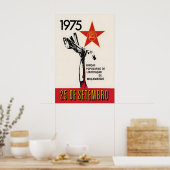 Jaren 70 Mozambique Bevrijdingspropagandaposter Poster (Keuken)
