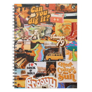 jaren 70 notitieboek