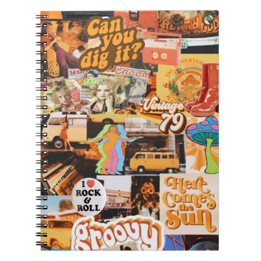 jaren 70 notitieboek (Voorkant)