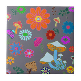 jaren '70 ontworpen tegeltje