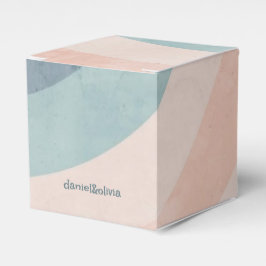 jaren 70 Rainbow Wedding Bedankdoosjes