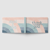 jaren 70 Rainbow Wedding Gastenboek (Volledig)