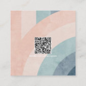  jaren 70 Rainbow Wedding Informatiekaartje (Achterkant)