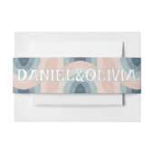  jaren 70 Rainbow Wedding Uitnodigingen Wikkel (Voorkant Voorbeeld)