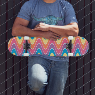 jaren '70 Regenboog Persoonlijk Skateboard