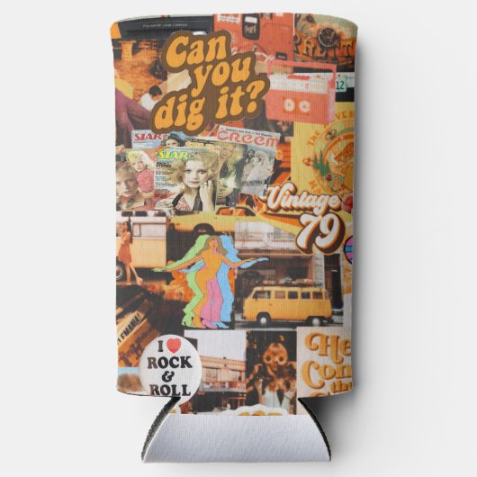 jaren 70 seltzer blikjeskoeler (Voorkant)