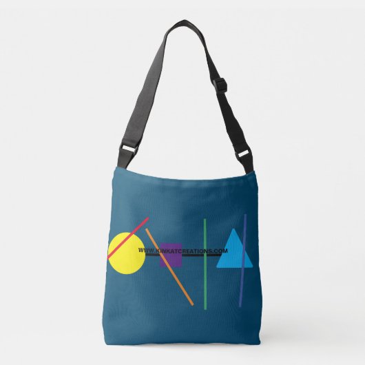 jaren '80 crossbody tas (Voorkant)