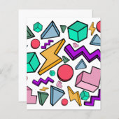 jaren '80 esthetische retro (Voorkant / Achterkant)