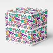 jaren '80 esthetische retro bedankdoosjes (Voorkant Zijde)