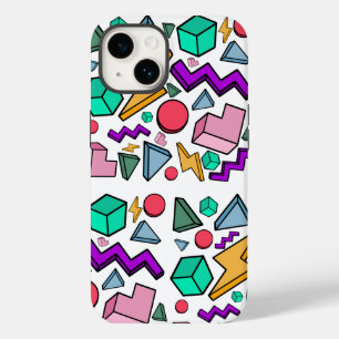 jaren '80 esthetische retro Case-Mate iPhone 14 hoesje