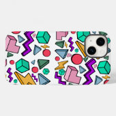 jaren '80 esthetische retro Case-Mate iPhone case (Achterkant (horizontaal))
