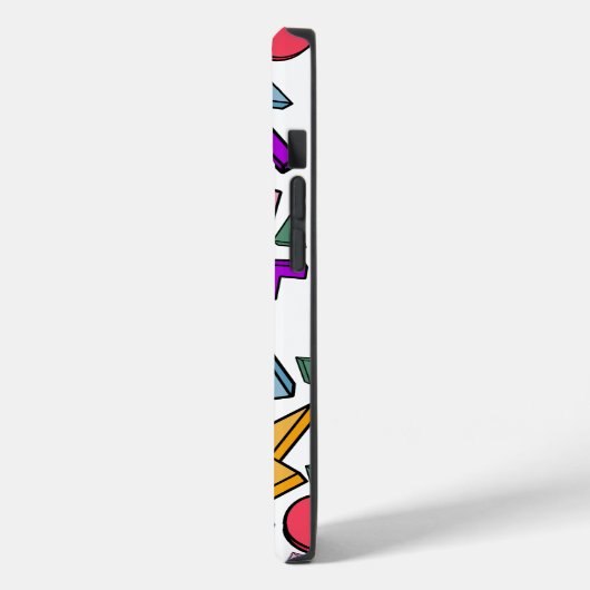 jaren '80 esthetische retro Case-Mate iPhone case (Achterkant / Links)