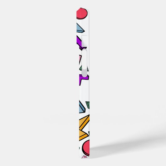 jaren '80 esthetische  retro Case-Mate iPhone case (Achterkant / Links)