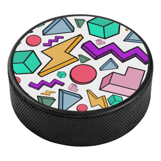 jaren '80 esthetische  retro hockey puck (3/4)