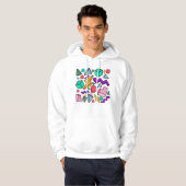 jaren '80 esthetische retro hoodie (Voorkant volledig)