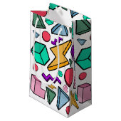 jaren '80 esthetische  retro klein cadeauzakje (Voorkant Gekanteld)