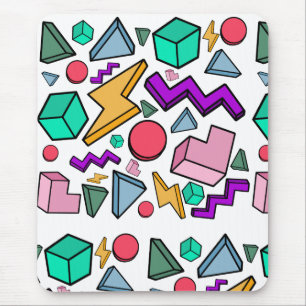 jaren '80 esthetische  retro muismat