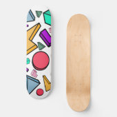 jaren '80 esthetische  retro persoonlijk skateboard (Voorkant)