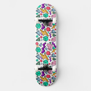 jaren '80 esthetische retro persoonlijk skateboard