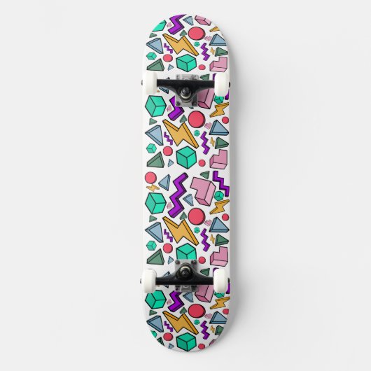 jaren '80 esthetische  retro persoonlijk skateboard (Voorkant)