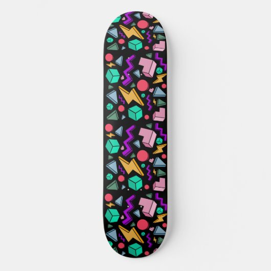 jaren '80 esthetische  retro persoonlijk skateboard (Voorkant)