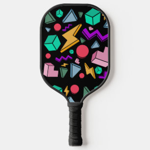 jaren '80 esthetische retro pickleball paddle