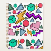 jaren '80 esthetische retro planner (Voorkant)