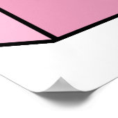 jaren '80 esthetische  retro poster (Hoek)