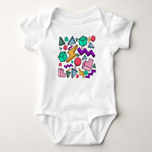 jaren '80 esthetische retro romper