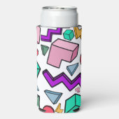 jaren '80 esthetische  retro seltzer blikjeskoeler (Seltzer Achterkant)