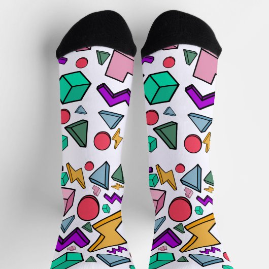 jaren '80 esthetische  retro sokken (Top)