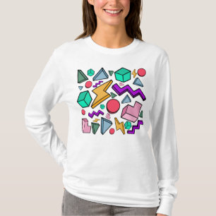 jaren '80 esthetische  retro t-shirt