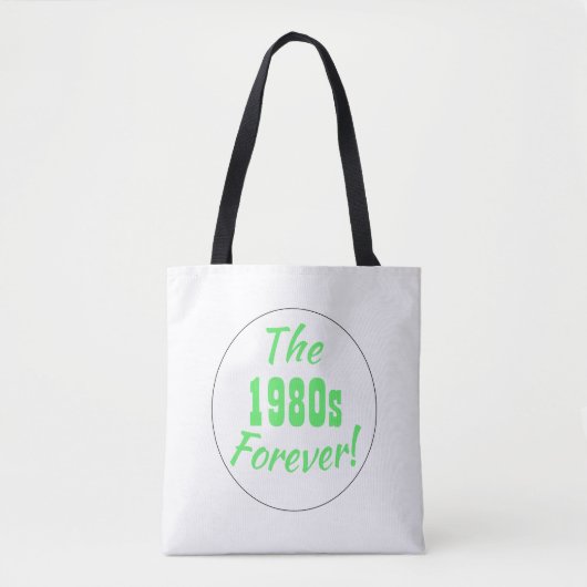 jaren '80 Forever Retro Tote Bag (Voorkant)