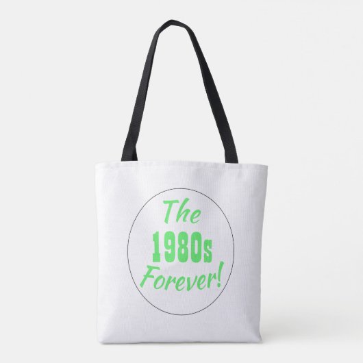 jaren '80 Forever Retro Tote Bag (Achterkant)