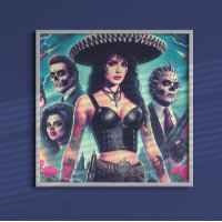 jaren '80 Horror Girl