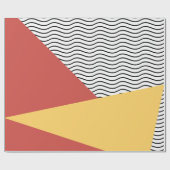 jaren '80 pop kunstpatroon cadeaupapier (Vlak)