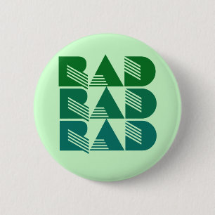 jaren '80 RAD Ronde Button 5,7 Cm
