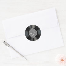  jaren '80 Record Classic Monogram | Naam Retro