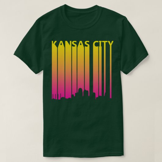 jaren '80 Retro KansasCity T-shirt (Design voorkant)