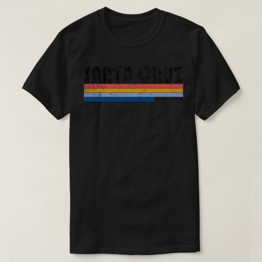 jaren 80 Stijl CA T-shirt (Design voorkant)