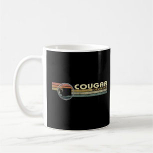 jaren 80 Stijl COUGAR, WA Koffiemok