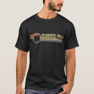  jaren '80 Stijl KLAMATH HERFSTEN, OF T-shirt