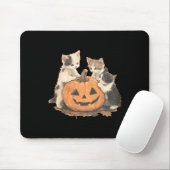 jaren 90 Cat Halloween Muismat (Met muis)