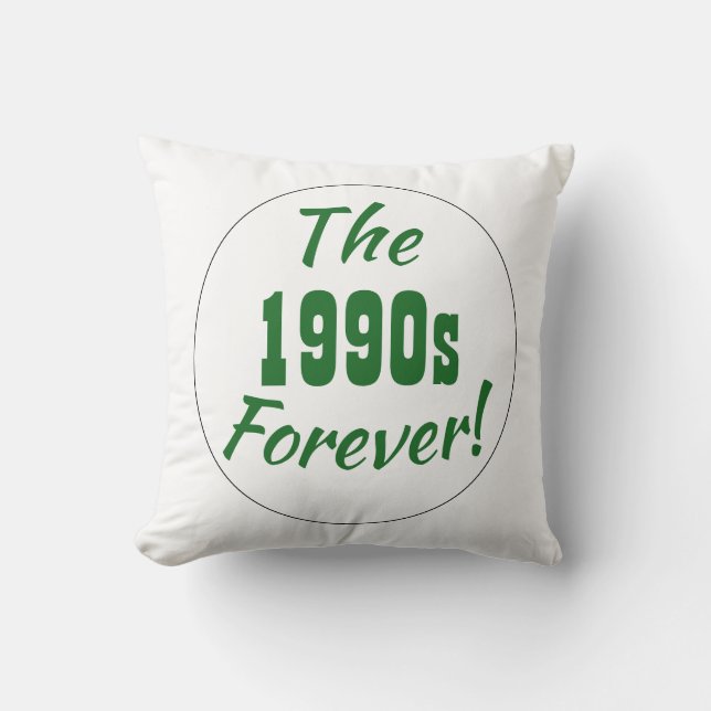 Jaren 90 Retro Pret 90s Kussen (Voorkant)