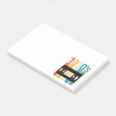jaren 90 retro VHS nostalgie Post-it® Notes (Schuin)