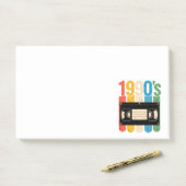 jaren 90 retro VHS nostalgie Post-it® Notes (Op bureau)