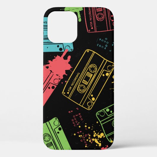 jaren '90 Stijl Cool Grunge Cassettes Case-Mate iPhone Case (Achterkant)