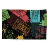 jaren '90 Stijl Cool Grunge Cassettes Kussensloop (Achterkant)
