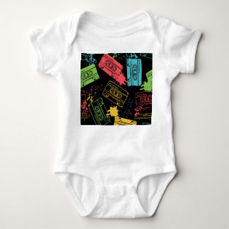 jaren '90 Stijl Cool Grunge Cassettes Romper